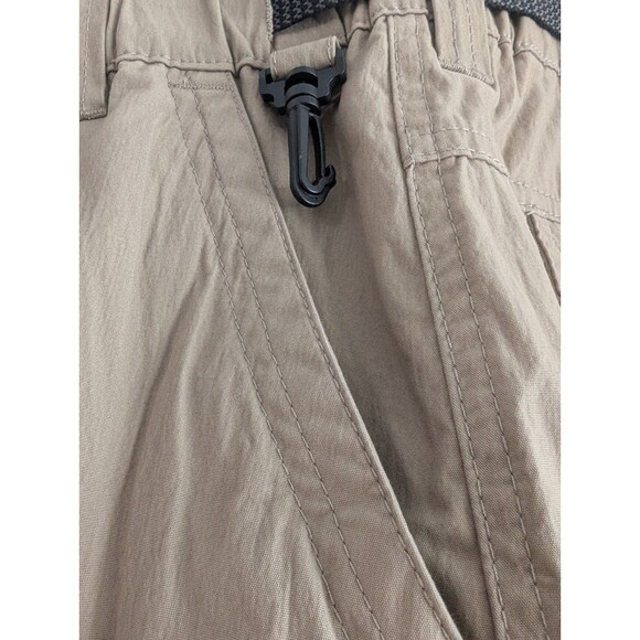 BC Clothing Convertible Hiking Cargo Pants Mens LX34 Beige Tactical Gorpcore - Picture 9 of 12